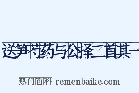 送笋芍药与公择二首其一是什么意思的图片